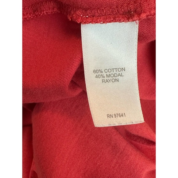 PureJill reddish pink 3/4 sleeves tunic top size small Tall - Picture 6 of 12